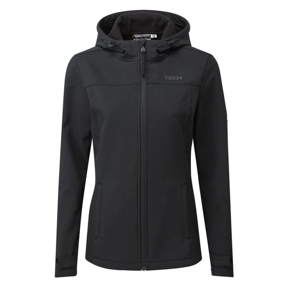 TOG24 Womens/Ladies Keld  Soft Shell Jacket / Black